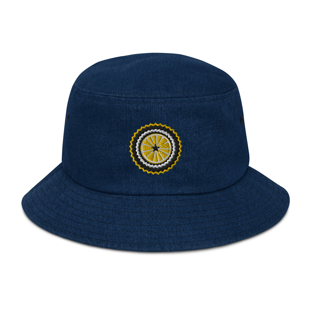Lemon Logo Classic Denim Bucket Hat