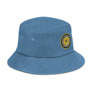 Lemon Logo Classic Denim Bucket Hat