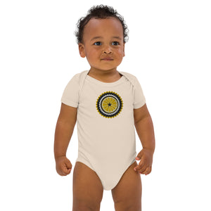 Lemon Logo Organic Cotton Baby Bodysuit