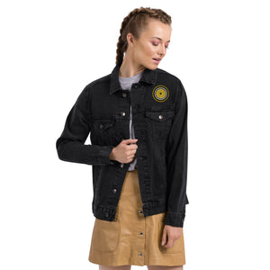 Unisex Denim Jacket Embroidered Lemon Logo