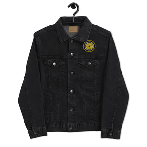 Unisex Denim Jacket Embroidered Lemon Logo