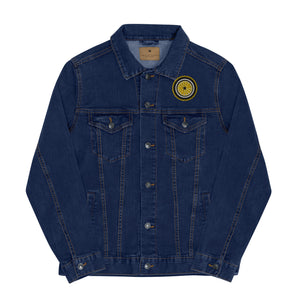 Unisex Denim Jacket Embroidered Lemon Logo