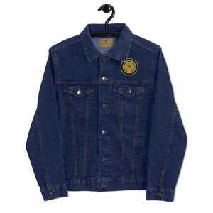 Unisex Denim Jacket Embroidered Lemon Logo