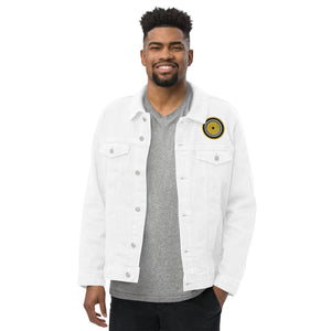 Unisex Denim Jacket Embroidered Lemon Logo