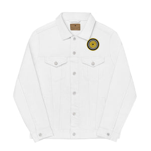 Unisex Denim Jacket Embroidered Lemon Logo