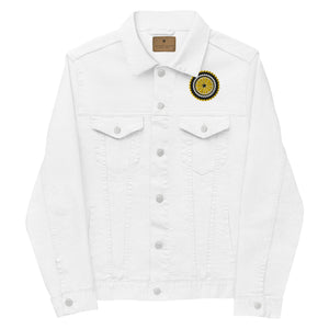 Unisex Denim Jacket Embroidered Lemon Logo